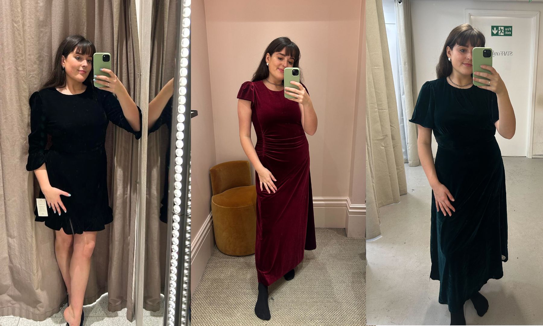 Image of Molly Smith velvet dresses