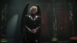 Gwendoline Christie as Lucifer in The Sandman