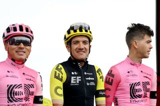 Richard Carapaz is preparing for his first Tour de France with EF