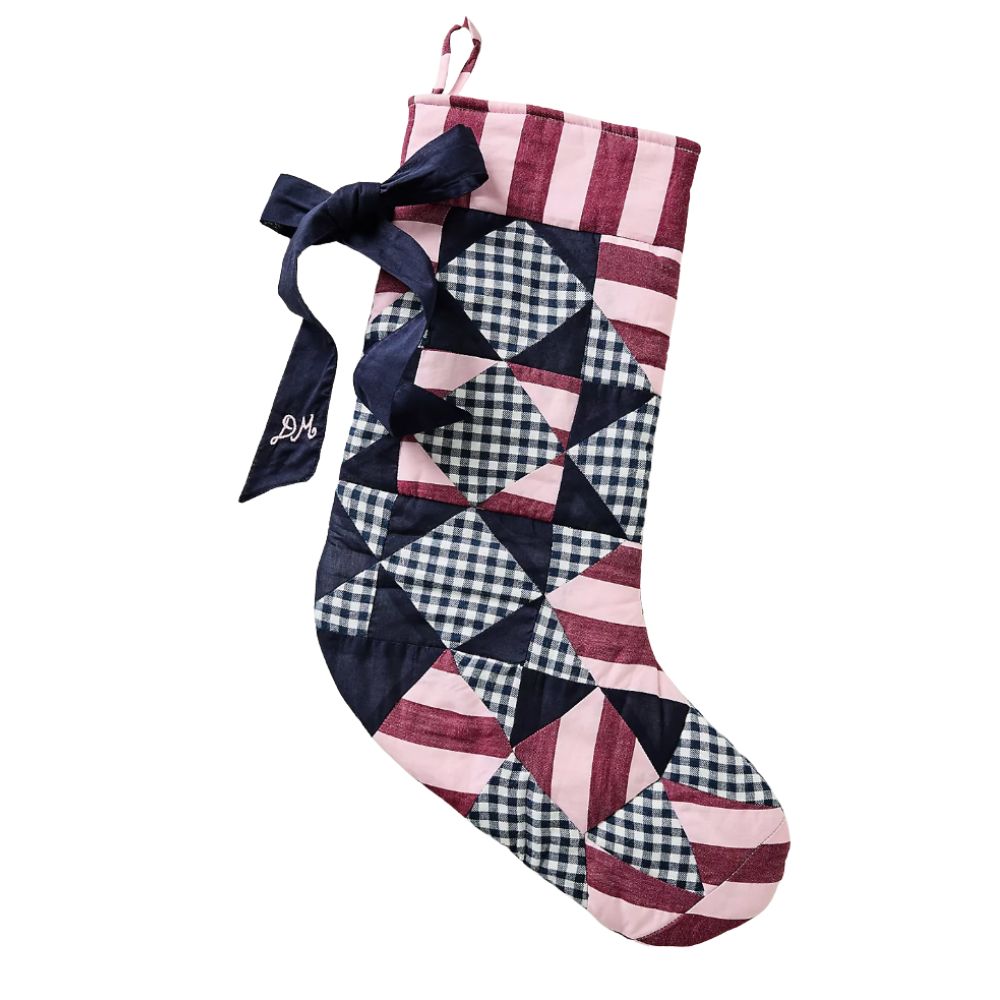 Gingham stocking