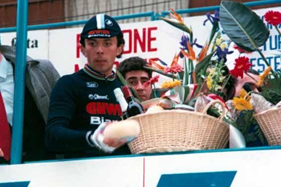 Moreno Argentina with the spoils in 1987.
