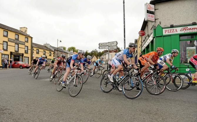 Racers speed through Ballyjamesduff on Stage 1