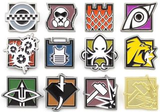 Rainbow Six Siege Koyo Pins
