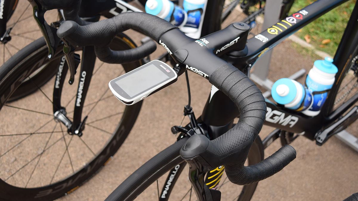 Chris Froome used a Garmin Edge 1030 for stage 3 of the Tour of Britain