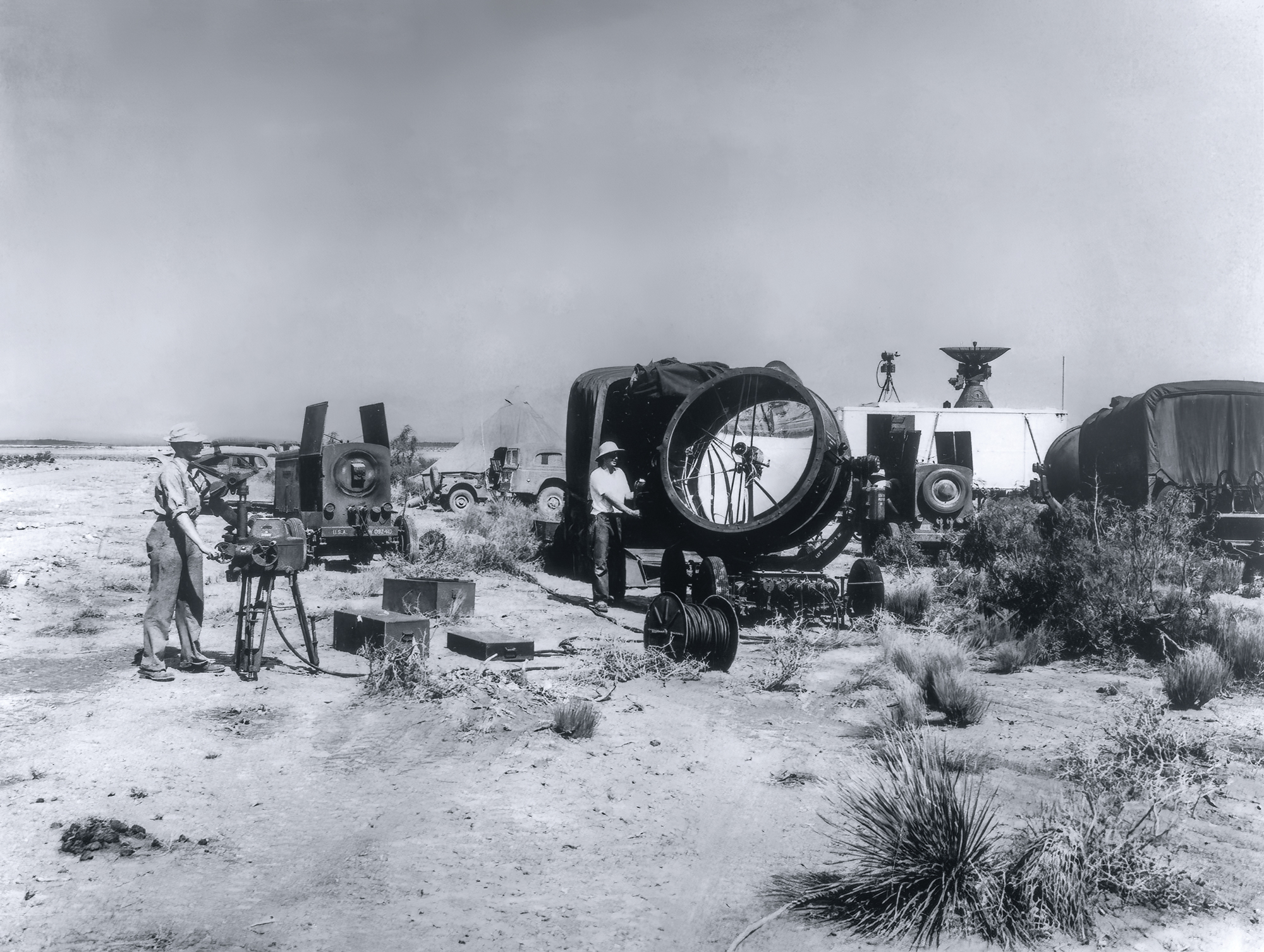 Photo from Trinity Nuclear Test site