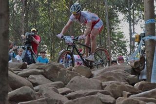 Nino Schurter (Scott Swisspower) showed himself to be the best technical rider on Sunday as he was the fastest consistently through the rock gardens