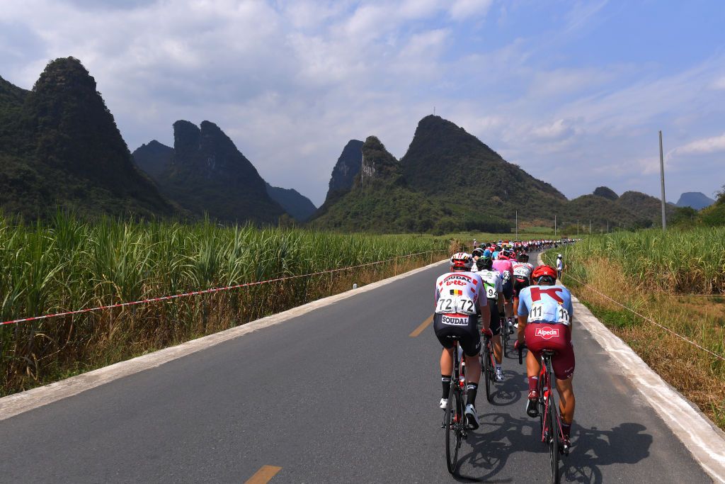 Spectacular scenery on stage 5