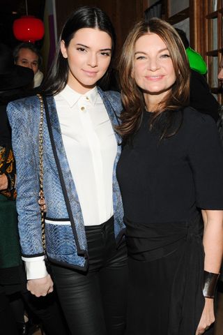 Kendall Jenner And Natalie Massenet At New York Fashion Week AW14