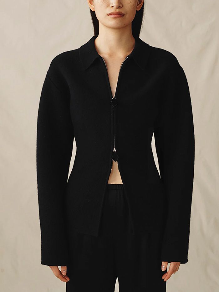 Attersee, The Sculpted Zip Jacket