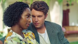 Kadene (Rochelle Neil) and Logan Campbell (Tom Hughes) in The Gold Season 2