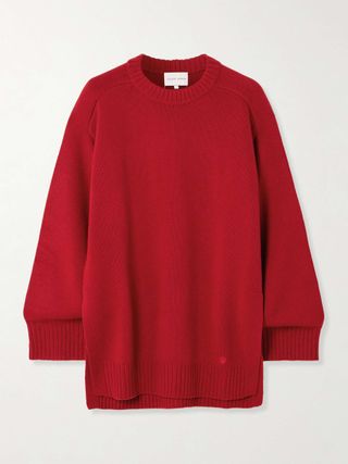 Safi Oversized Wool and Cashmere-Blend Sweater