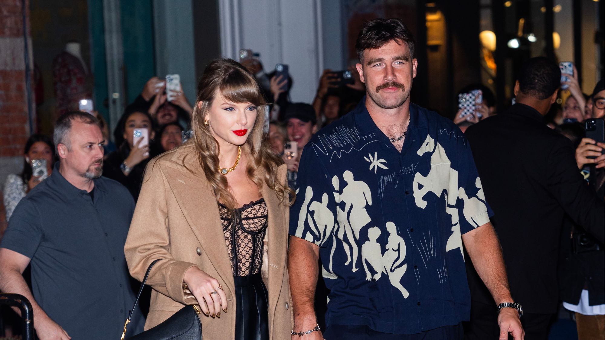 Taylor Swift and Travis Kelce in New York City