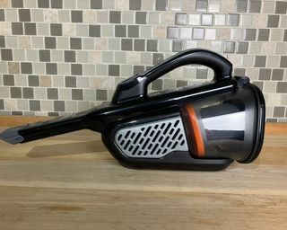 Black and Decker Dustbuster handheld vacuum cleaner removed from packaging