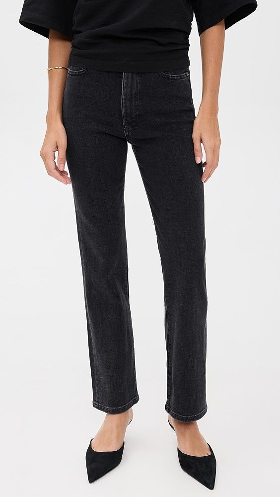Dl1961 Halle Straight High Rise Instasculpt Jeans