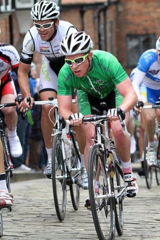 Philip Lavery (Team Ireland) on the climb.