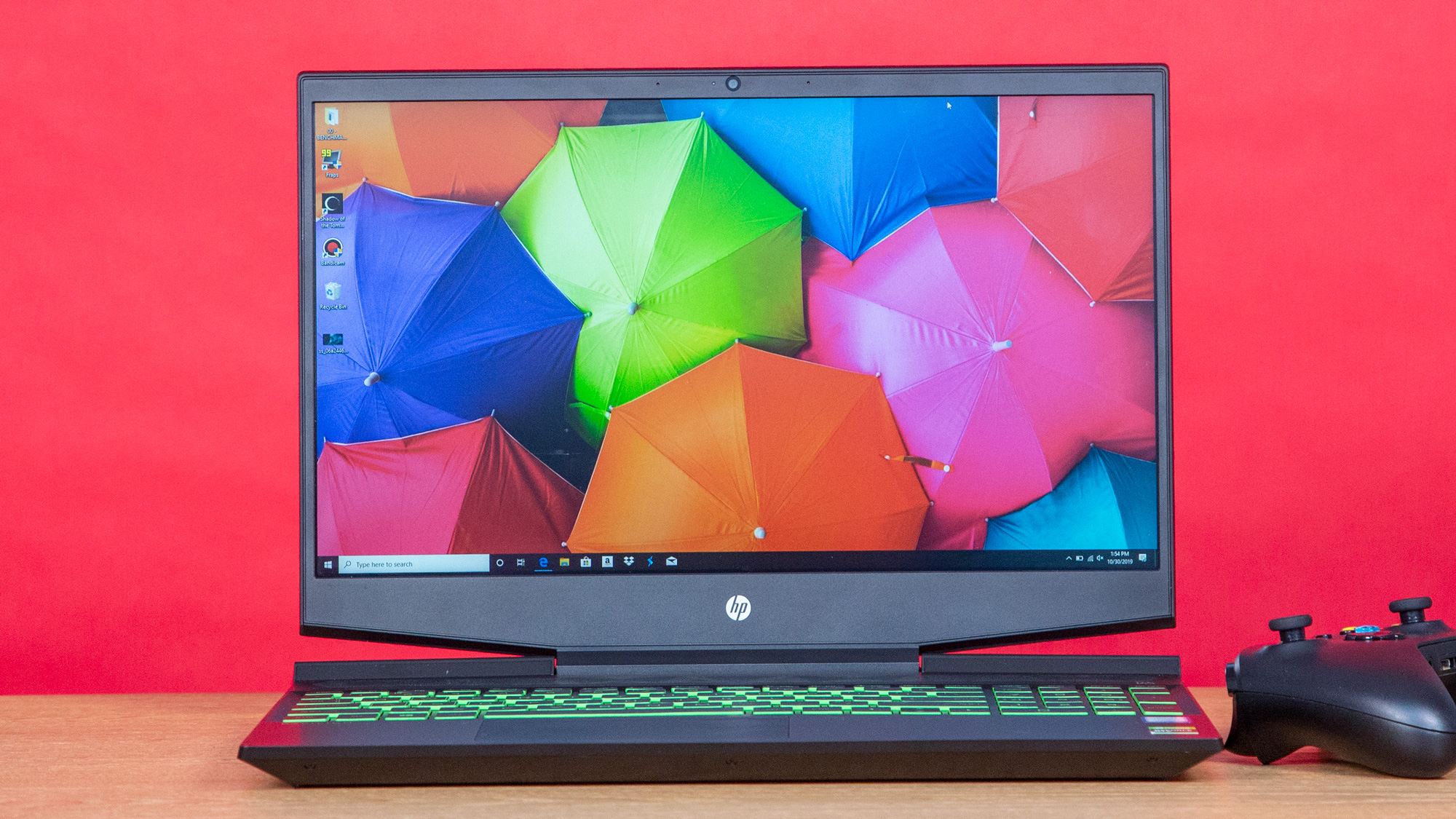 Hp Pavilion Gaming 15 Review Part Green Bland Screen Tom S Hardware