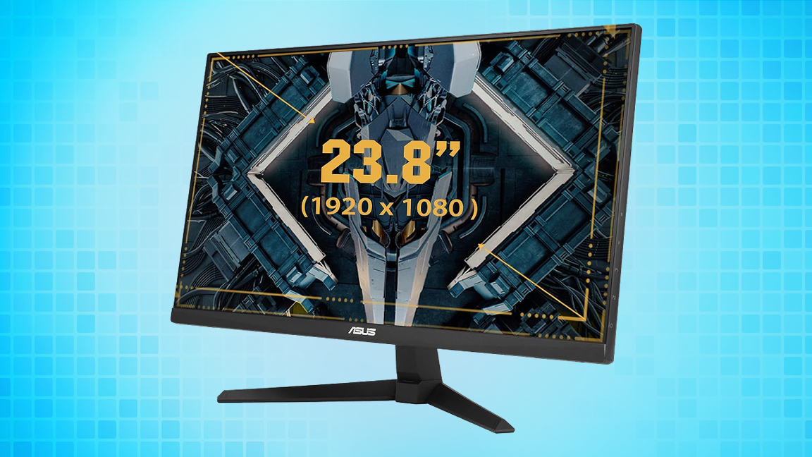 Asus 24-inch FHD 165 Hz gaming monitor is on sale for $109