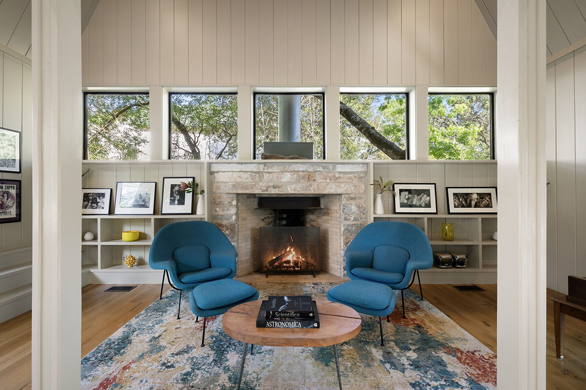 Interior of a home in Austin, Texas