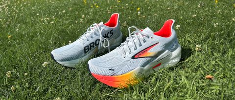 Brooks Hyperion Max 2 running shoes on grass