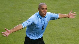 Dario Rodriguez Uruguay vs Denmark 2002