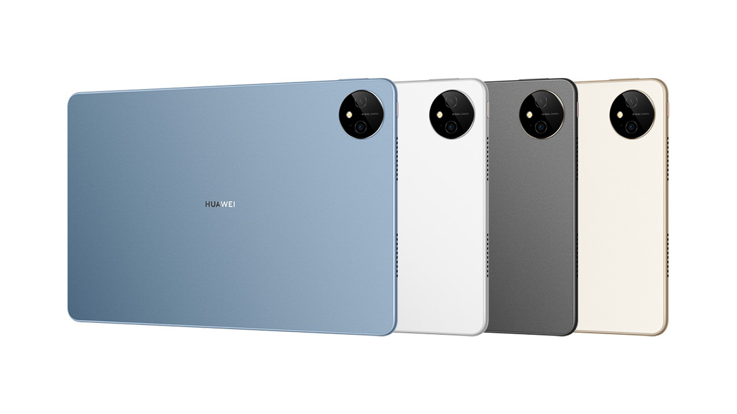The Huawei MatePad Pro in three colors