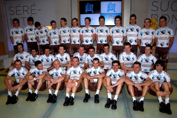 The 2012 AG2R-La Mondiale team