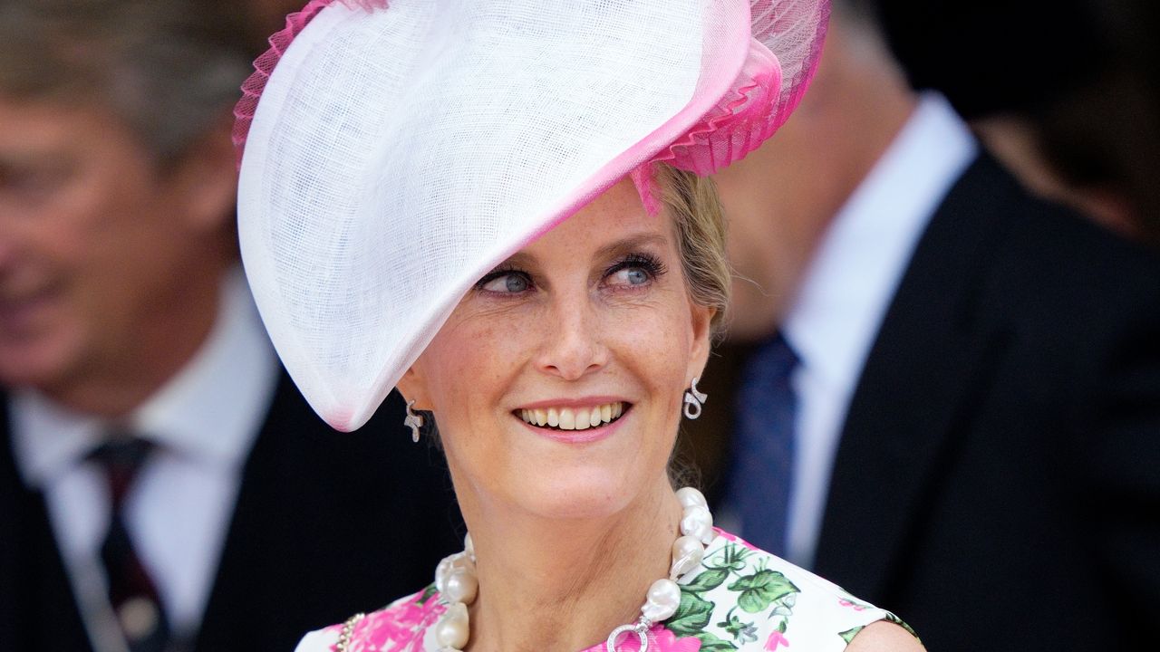 Duchess Sophie&#039;s flattering bob from 2011 is stunning. Seen here the Duchess of Edinburgh attends The Order of The Garter service