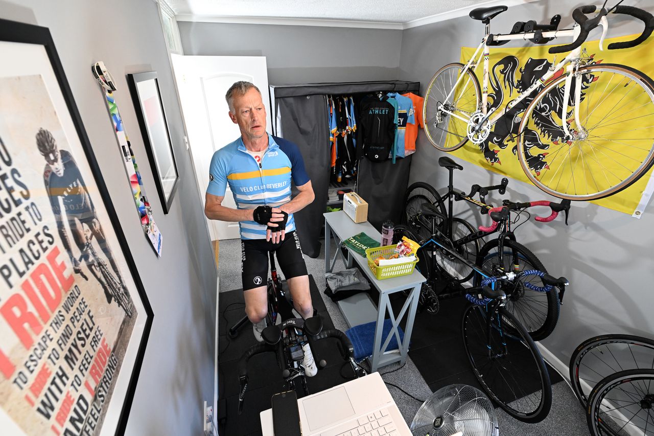 Keith Hansom's training room