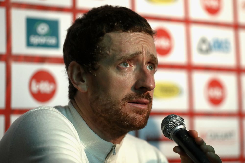 Bradley Wiggins at the 6 Days of Gent in 2016
