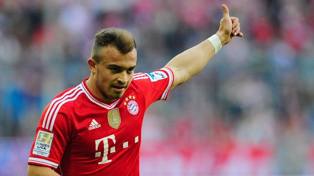 Xherdan Shaqiri of Bayern Munich