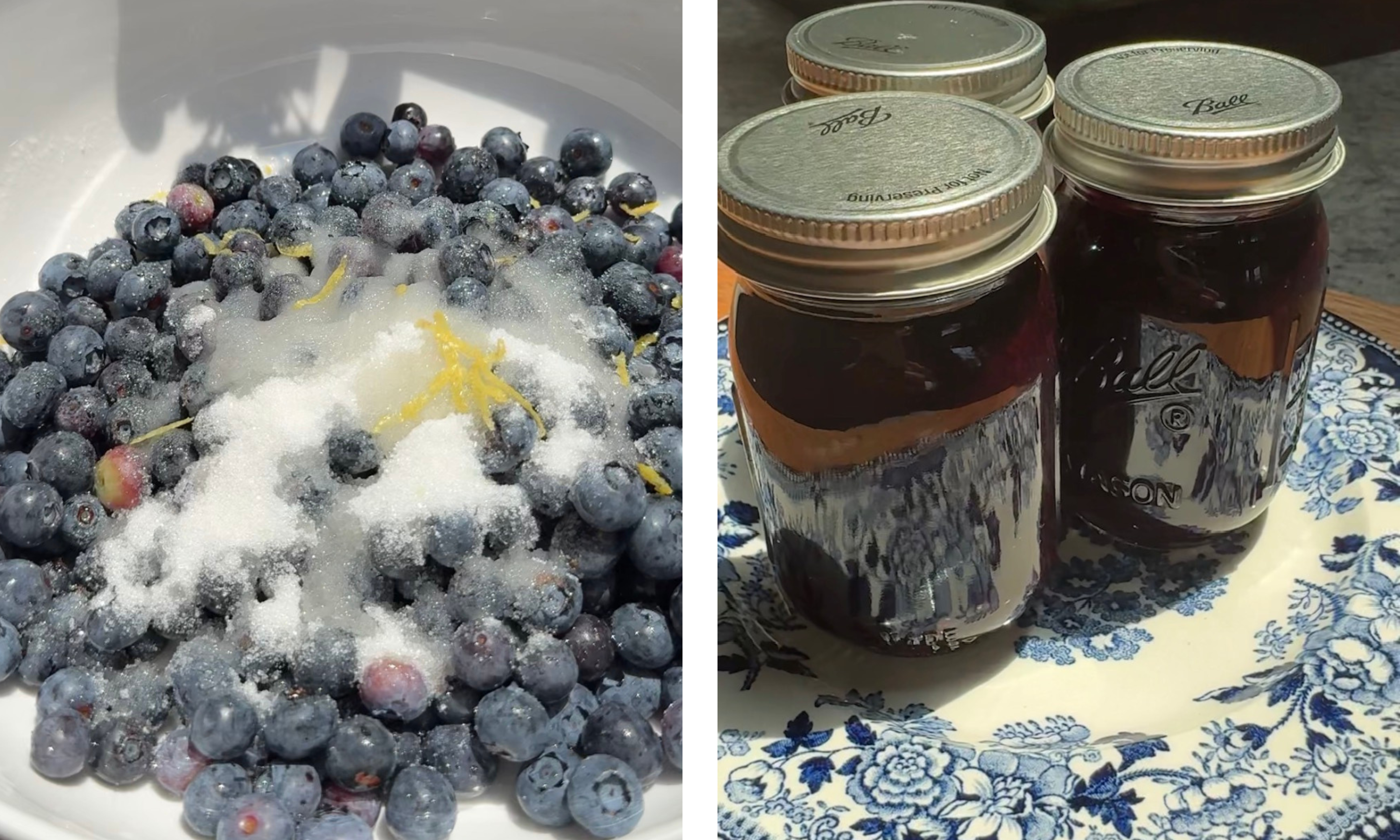blueberry jam