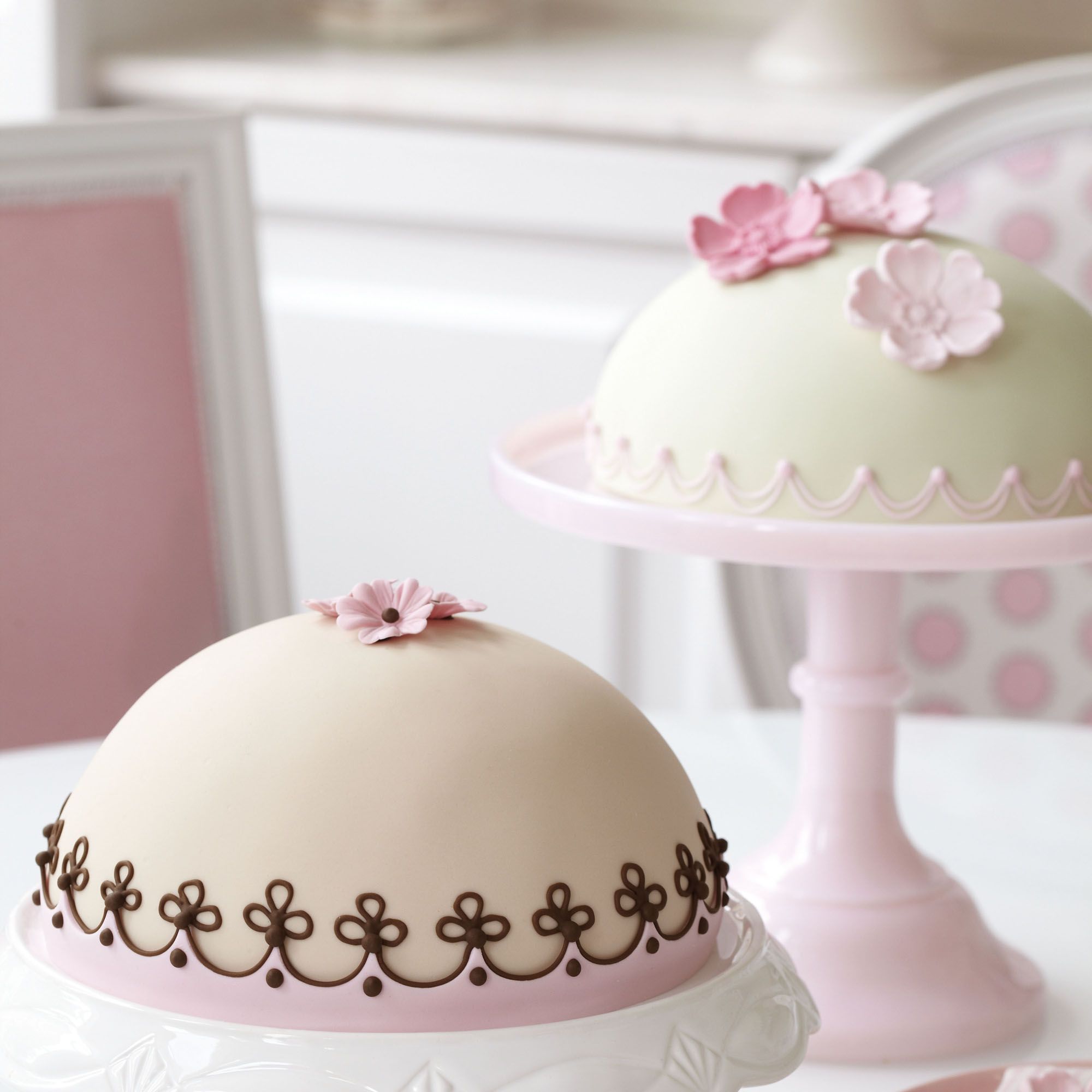 Raspberry and Rose Dome Cake | Dessert Recipes | Woman & Home