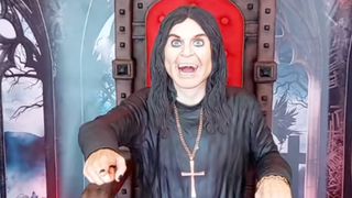 A picture of a life-sized Ozzy Osbourne cake