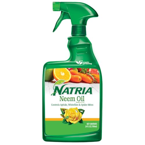 Amazon.com: Natria Neem Oil Spray for Plants, Ready-To-Use, 24 Oz : Health & Household
