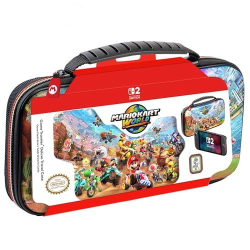 Game Traveler Deluxe Licensed Travel Case Designed for Nintendo Switch, Nintendo Switch 2