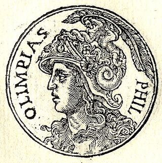 Olympias, mother of Alexander the Great.