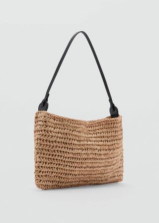 Natural Fibre Shoulder Bag - Women