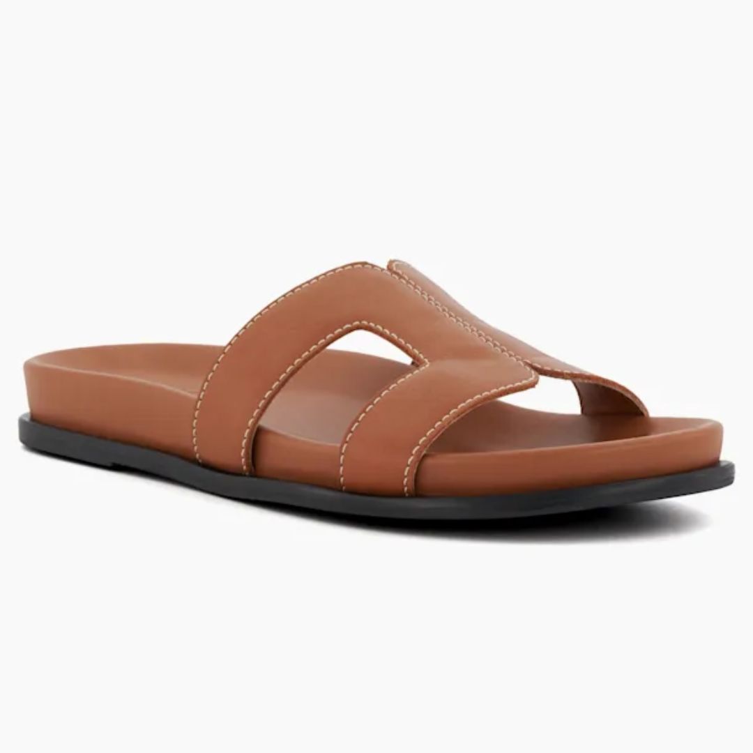 Dune Loupa Footbed Sandals