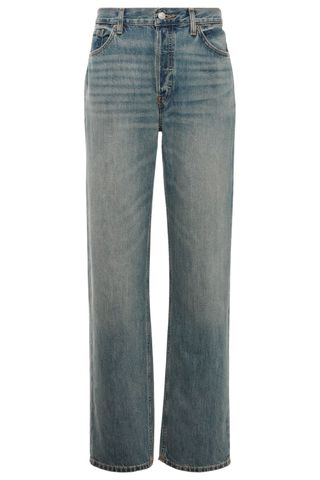 Re/Done Low-Rise Wide-Leg Jeans