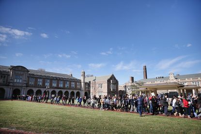 Students protest at University of Missouri on Dec. 1