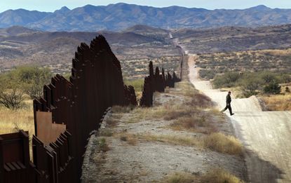 Border patrol monitors the vast border with Mexico.