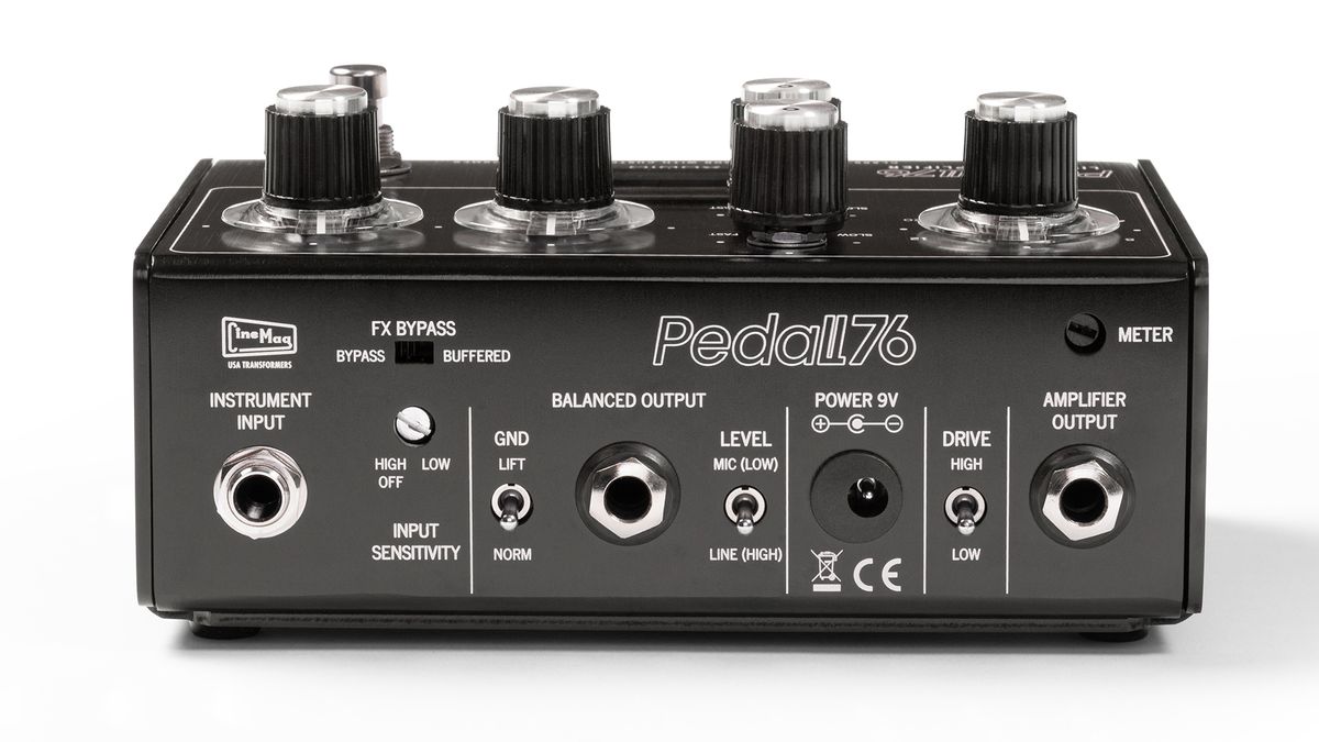 Warm Audio Pedal76 rear connections
