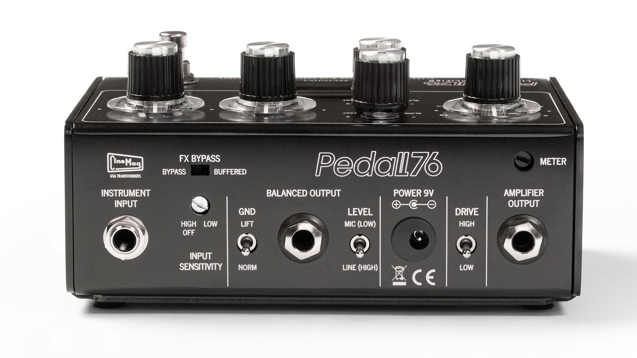Warm Audio Pedal76 rear connections