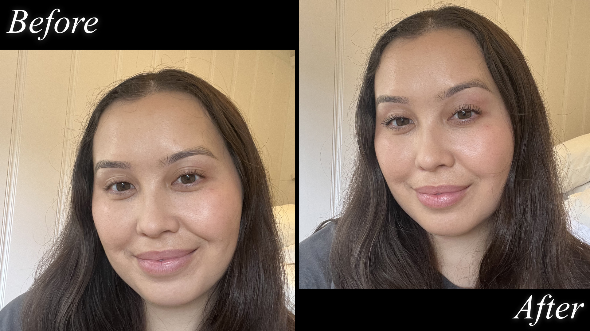 catharine malzahn before and after testing too faced better than sex waterproof mascara