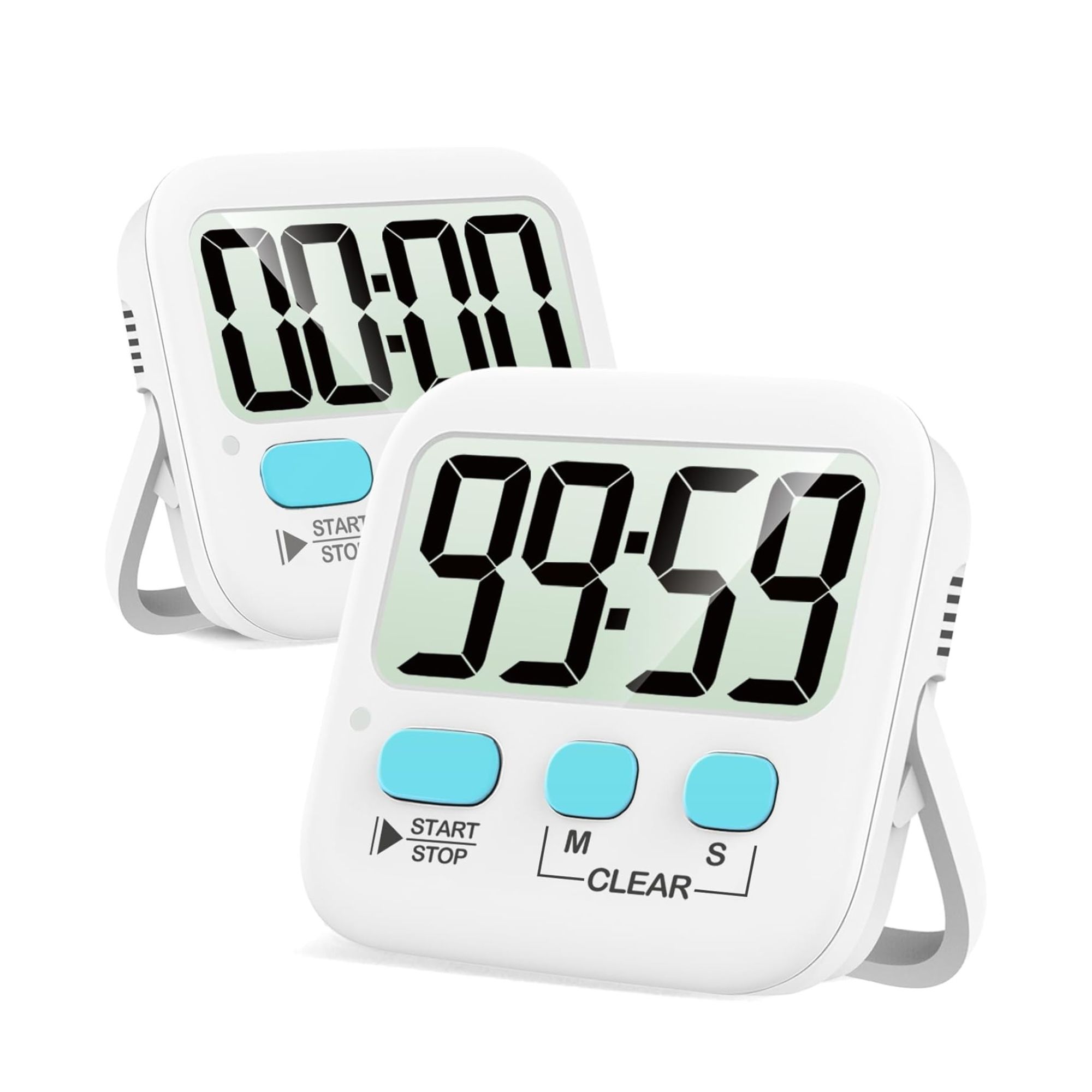 Antonki 2 Pack Digital Kitchen Timers