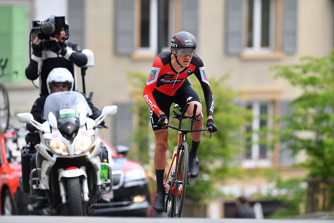 Tejay Van Garderen on a strong ride