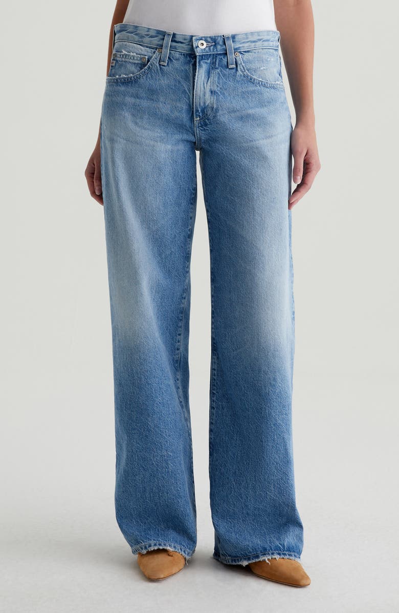Adria Low Rise Baggy Wide Leg Jeans