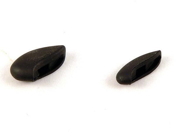 The 'Alternative' or 'Asian' fit nose pieces are significantly thicker.