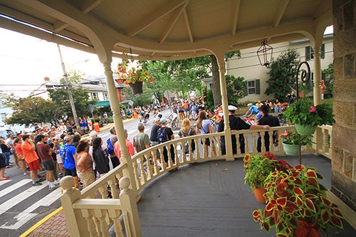 The Town of Doylestown really celebrates Cycling every year by throwing a fantastic party for the race.