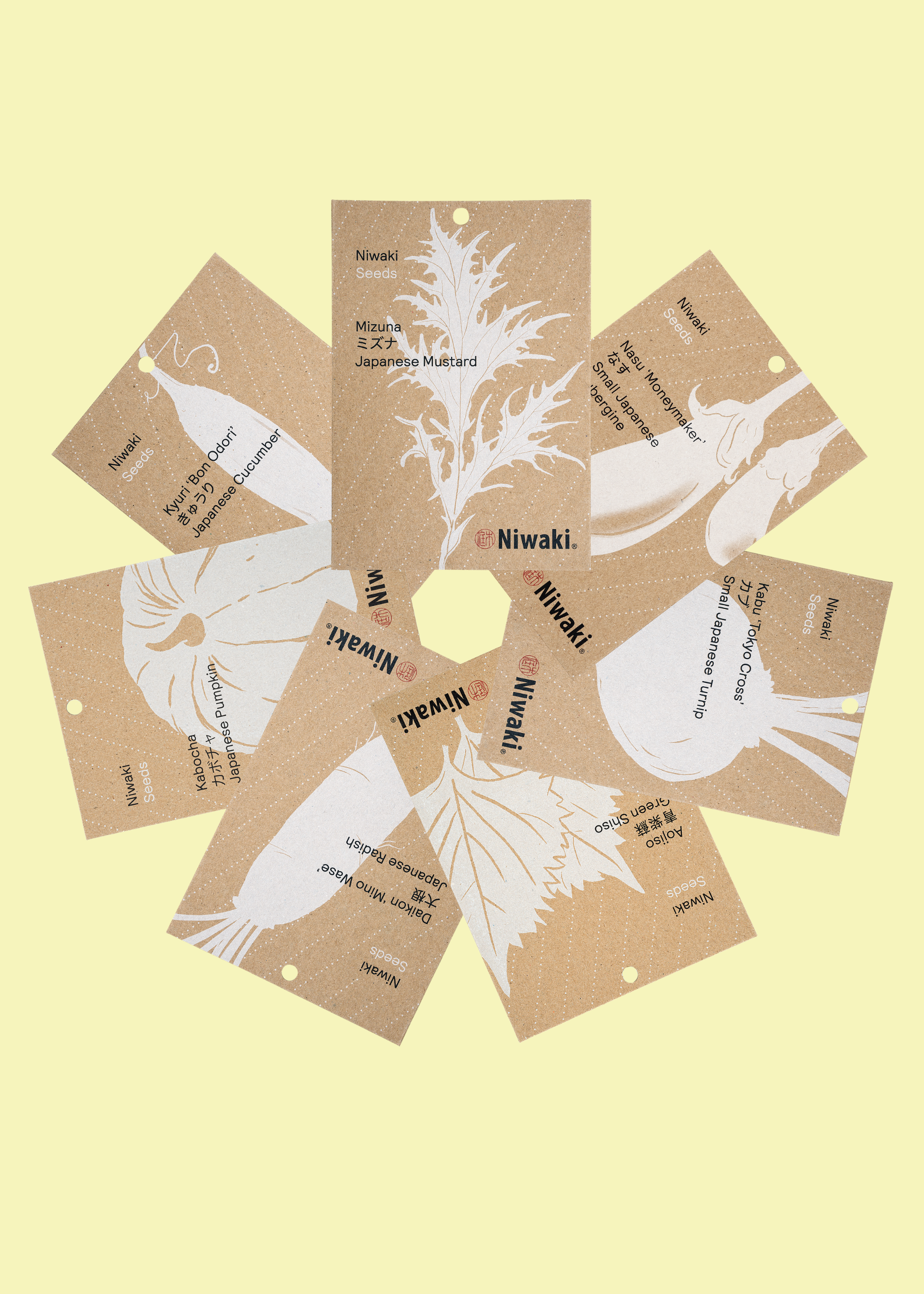 niwaki, Japanese Vegetable and Herb Seeds